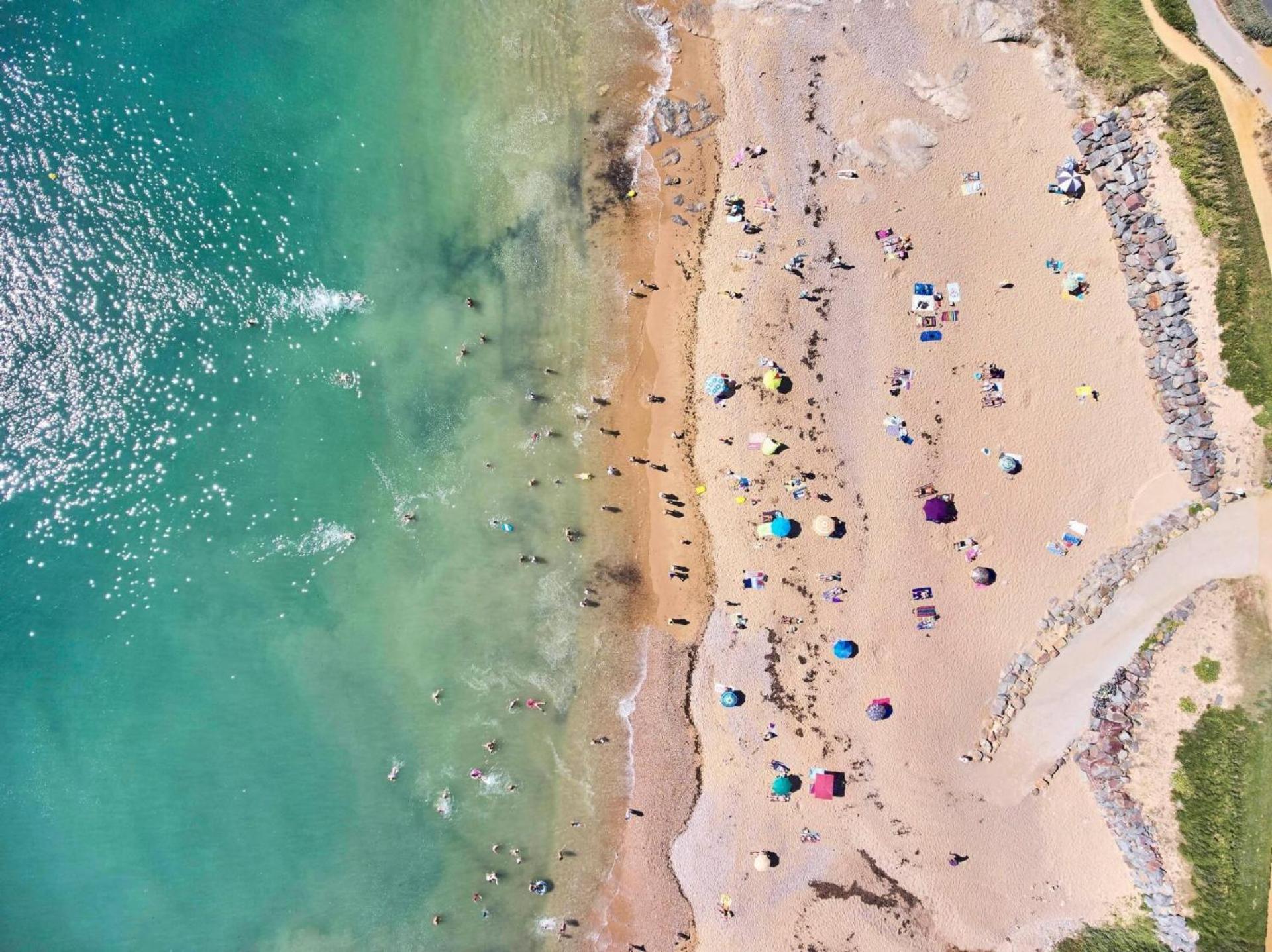 Appart Breti Plage 1 Avec Parking - 50M De La Plage Бретиньоль-сюр-Мер Экстерьер фото